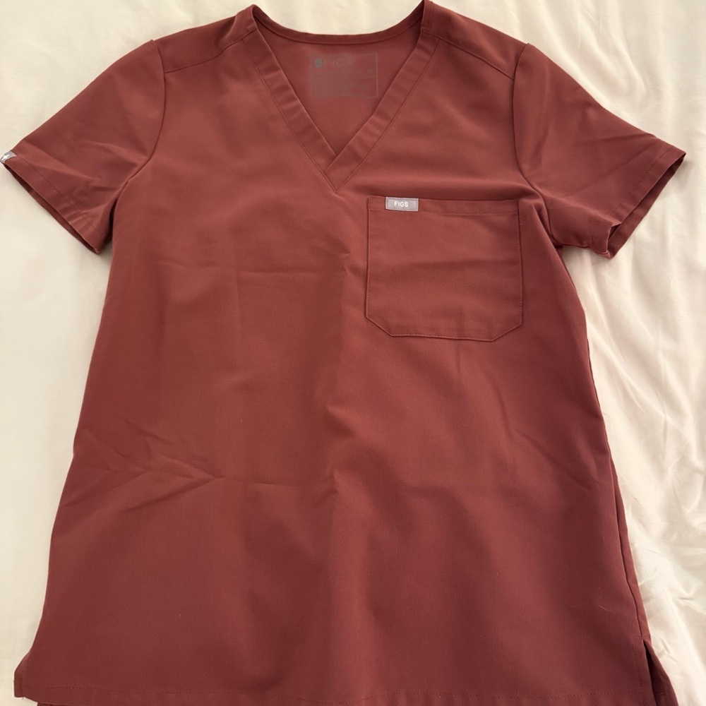 Figs Catarina top Dark Cherry